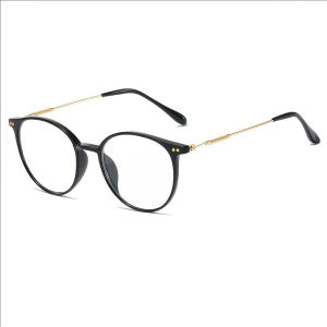 Retro Round For Women Prescription Glasses Anti Blue Ray Reading Eyeglasses