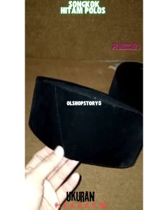 Peci Dewasa Hitam Polos Songkok Kopiah Anak Laki Laki Dan Dewasa