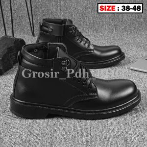 SEPATU PDH PRIA fantopel Dinas Security TNI Polri Satpam tali Kerja kantor pormal Size 38-48