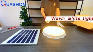 💥2025NEW💥 KOVIA solar ceiling light indoor the house 15000W Tri-color LED lights with Remote control 30 years warranty