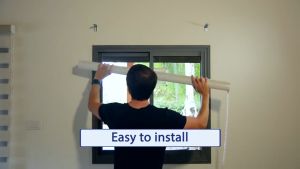 0.6m-1.4m×1.6m Korean double layer roller blindsoffice bathroom privacy blindshome decoration curtainsinsulation and shading
