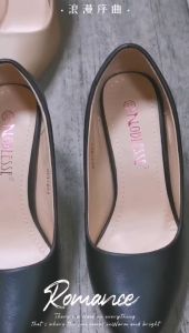 Korean Women casual Office shoes Pointed toe 3inch Pumps