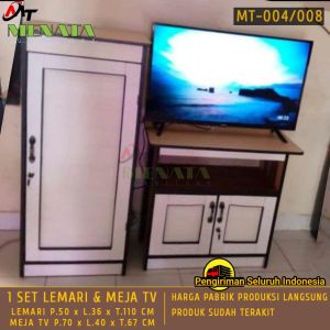 [COD] Lemari baju + meja Tv minimalis modern murah Paket combo Best seller - RANDOM