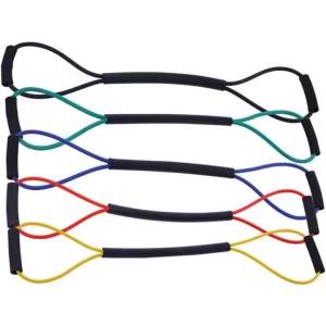 1Pcs 15/20/25/35 Pounds Elastic Resistance Band Workout Resistance Bands With Comfort Handles Strength Tension Rope
