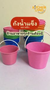 ถังน้ำแข็งพลาสติกพกพา ขนาด 0.5/1 แกลลอน สำหรับแคมปิ้งและกิจกรรมกลางแจ้ง