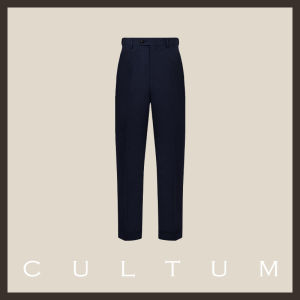 Cultum Business Mens Straight Leg Pants Washable No Ironing Required Casual Commute Workwear Polyester Viscose Spandex Blend