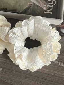 ริบบิ้นยางยืดแบบหนาทำมือพร้อมโบว์ผีเสื้อและดอกไม้สไตล์ญี่ปุ่นและเกาหลีใต้ เครื่องประดับผมยางยืดที่มีกำลังสูง