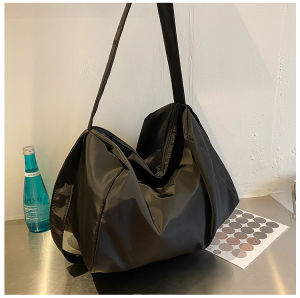 Large Capacity Canvas Sports Backpack Womens Crossbody Shoulder Bag Waterproof Nylon Material British Style Casual Purse
