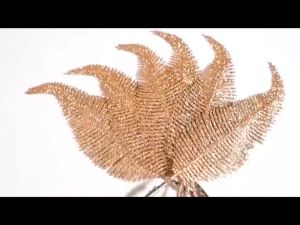 6Pcs Christmas Tree Decoration Clip On Fake Feather Glittery Baubles Ornament Christmas decor