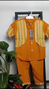 Baju Koko Anak Laki-laki TURKEY ROMPI Terbaru /Koko Anak Setelan /Baju Muslim Anak 123456 th