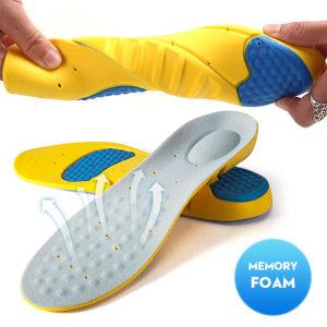 RunY Sports Insole Memory Foam Orthotics Arch Pain Relief Support Shoes Insoles Insert Pads Sole