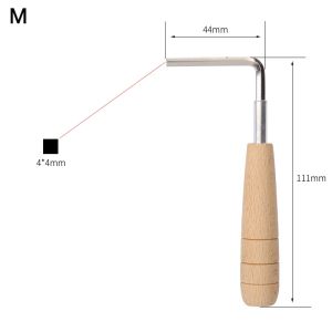 Solid Wood Handle Hexagon Guitar Wrench 1PC Guitar Fingerboard Pitch Adjusting Rod Musical Instrument Accessories