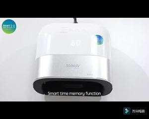 SUNUV SUN3 48W UV LED Nail Lamp: A Compact & Fast Drying Device