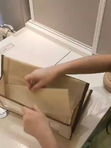 Túi Vải Treo Tường Túi vải treo em bé nước tiểu không ướt túi lưu trữ Tủ quần áo treo túi