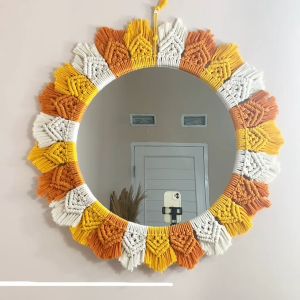 Minimaly16 Kaca Dinding Aesthetic (MODEL PELANGI) Cermin Gantung Cermin Aesthetic