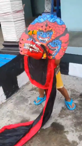 BARONGAN ANAK VERSI DEVIL ORIGINAL – BONUS KEMUL PANJANG & MAHKOTA | UKURAN ANAK TINGGAL PAKAI | PROMO TERBARU HARI INI