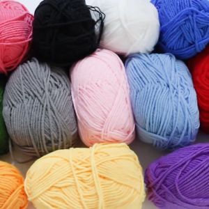 5 Ply 50g Smooth Milk Cotton Knitting Wool Yarn DIY Flowers Material High Quality Fiber Knitting