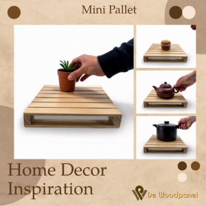 mini wood pallet / pallet coaster & customable