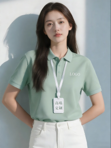 ZUOSALUN | Cotton Embroidered Logo POLO T-shirt