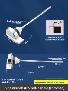 Classic round Square Toilet Flush Button Switch Water Tank Accessories for Bathroom Sanitary Wares And Plumbing Supplies