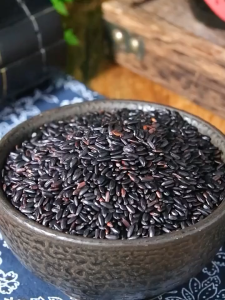 Yiba Chutou Northeast Organic Black Rice Heilongjiang Black Pearl In Rice Rich In Anthocyanins Soft Sweet Healthy Grain For Congee 500g