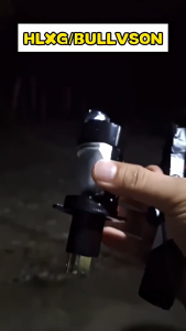 Car MiniH4 HS1LED Headlight Proiector Lens6000K White For Motor No Radio InterferenceLED Auto Headlight Hi/Lo Beam Bulb