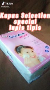 SELECTION Facial Cotton kapas kecantikan Kotak 35gr