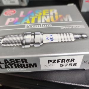 💯 Original PZFR6R 5758 NGK Volkswagen Audi TT Laser Double Platinum Spark Plug Passat Jetta Golf Polo Tiguan Scirocco Vento A3 A4