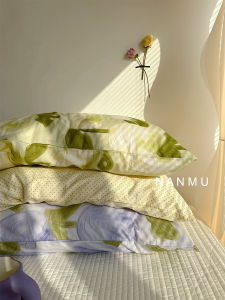 Rustic Style Pure Cotton Pillowcase 48x74cm