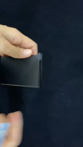 [Fast Shipping]  US Ridge Slim Black Carbon Fiber Credit Card Holder Metal Simple Wallet-COZII