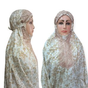 Mukena Terusan Dewasa katun Foil Gliter lajuran rukuh free tas