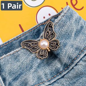 Waist Adjusting Button Tightener Waist Buckle
