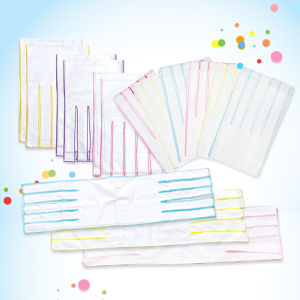 Gurita Bayi Tali Ikat Polos Gurita Bayi Newborn Halus & Lembut 3 6 12 Pcs