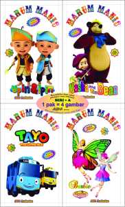 plastik harumanis 3D 100pcs