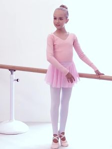 daydance | Girls Ballet Sweaters Kids Soft Acrylic Leotards Coat High Waist Knitted Cardigan Sweater For Kids