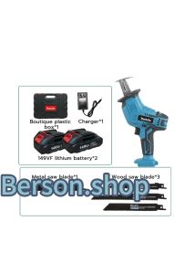 149VF เลื่อยตัดไม้ Cordless Reciprocating Saw 🔥 เลื่อยชักไร้สาย 149VF 🔥 ปรับความเร็วได้ 4 ใบมีด