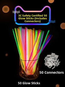 MINGZHUO | Luminous Child-safe Colorful Glowing Stick for Clothes