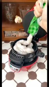 เครื่องทำเบอร์เกอร์ เครื่องอาหารเช้าที่บ้าน เครื่องทำอาหารเบาอเนกประสงค์ ขนมปังทราย