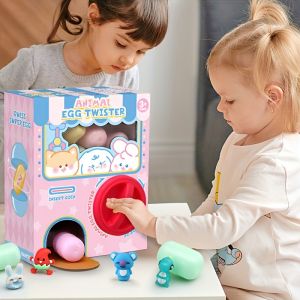 Capsule Vending Machine Toy Surprise Eggs Prize Dispenser Game Mini Doll Blind Box Christmas Gift for Boy Girl OPTIONAL Refills