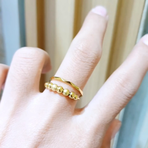 Cincin titanium Biji Lada 2 in 1 CCT-026