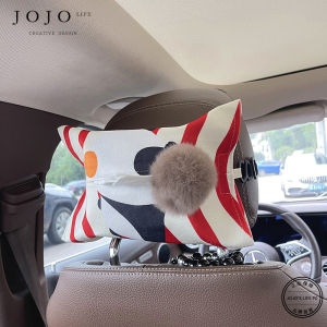 JOJOS L PD Car Trash Can Portable Tissue Box Environmental Protection Car Storage Organizer Household Living Room Bathroom