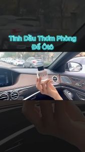 Tinh Dầu Thơm Ô Tô Thơm Phòng Khử Mùi Có Miếng Dán Chống Trượt