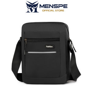 MENSPE Mens Shoulder Bag Waterproof Messenger Bag Leisure Sport Street Bag Phone Bag Travel Bag Business Bag Large Capacity Cross Body Bag Lightweight Casual Bag