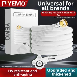 YEMO | Automatic Washing Machine Water Inlet Hose 1/4 Thread