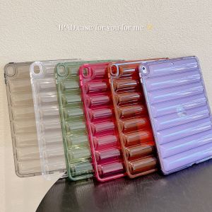 Okok áo khoác lông vũ silicon mềm trong suốt vỏ máy tính bảng chống sốc cho ipad mini 6 mini 5 ipad 9.7 5th 6th air 3 4 5 ipad 10.2 7 8 9 10 gen ipad pro 11 12.9 inch 2022 2021 2020 đơn giản nhẹ rõ ràng ipad vỏ bọc nóng bán