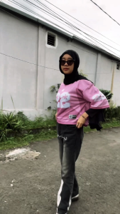 CROP TOP JERSEY OVERSIZE CROPSTAR 22 DUSTY HEROICLIMITED - JERSEY WANITA OVERSIZE - CROP JERSEY DRYFIT - JERSEY CROPTOP OVERSIZE - JERSEY WANITA CROP