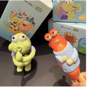 Decompression artifact! SpongeBob SquarePants clockwork hard fish funny and rotten smart fish can move ornaments creative funny and funny small gifts for boyfriend and girlfriend classmates