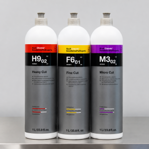 Compound Polish Combo 1 Liter | Heavy Fine Micro Cut | 3 Bottles