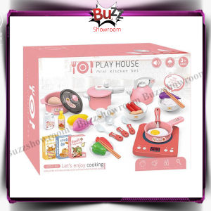 Play House Mini Kitchen MasakMasak Mainan Anak Masak Masakan