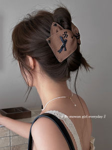 Kẹp Tóc Tam Giác Kiểu Pháp Cho Phụ Nữ Phụ Kiện Tóc Thời Trang Cỡ Lớn Kẹp Cá Mập Kẹp Tóc Sau Gáy Sang Trọng